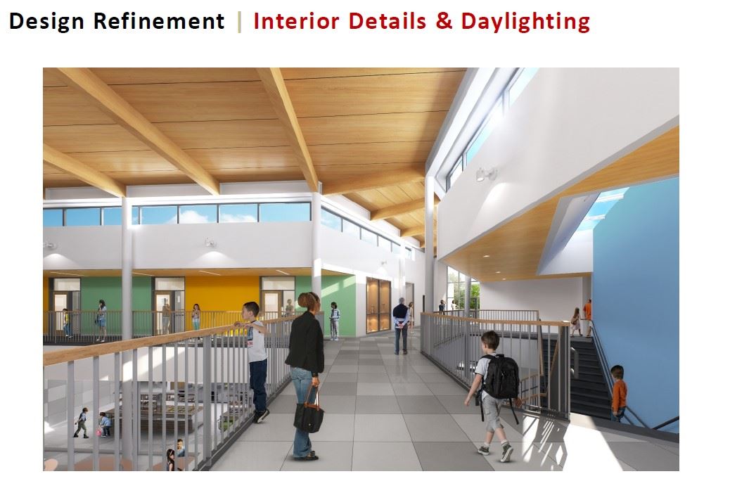 Interior Details & Daylighting-New Mansfield Elementary