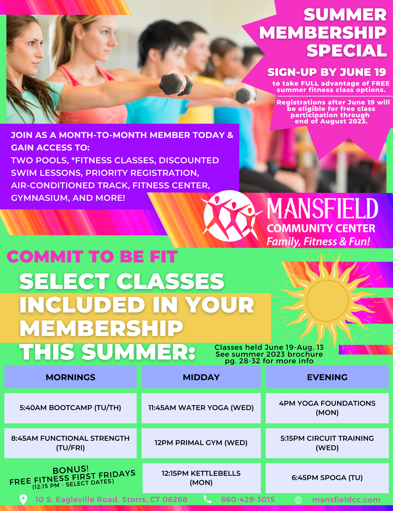 SUMMER 2023 MEMBERSHIP PROMO