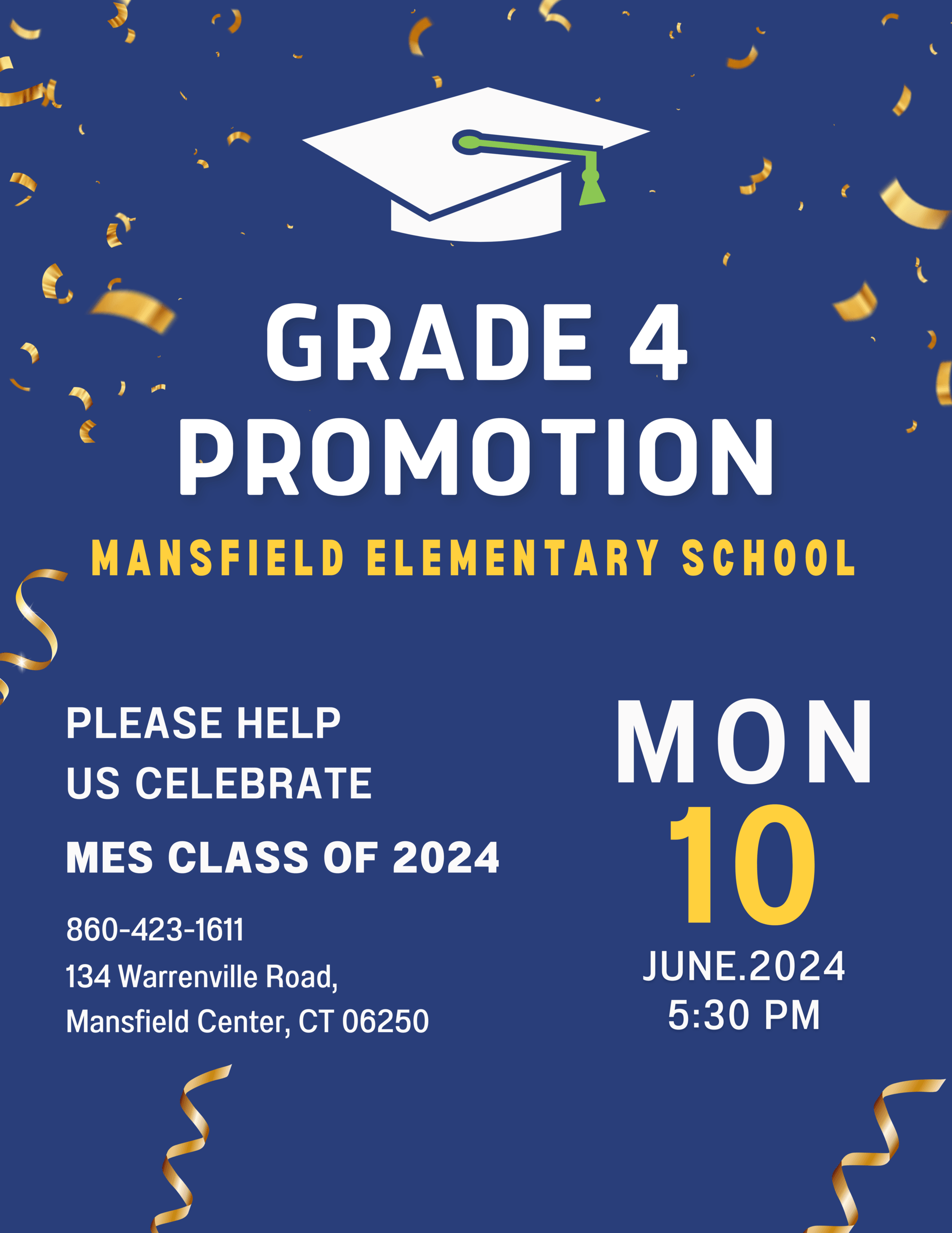 MES Grade 4 Promotion Flyer 06.10.2024