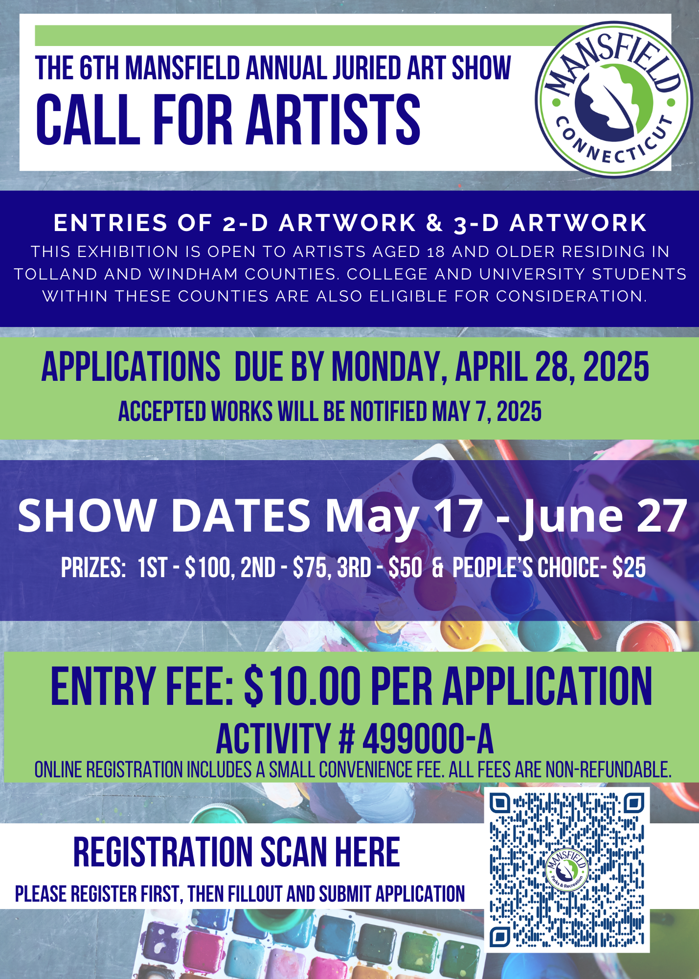 Juried Art Show Call to Artists 2025 (1)