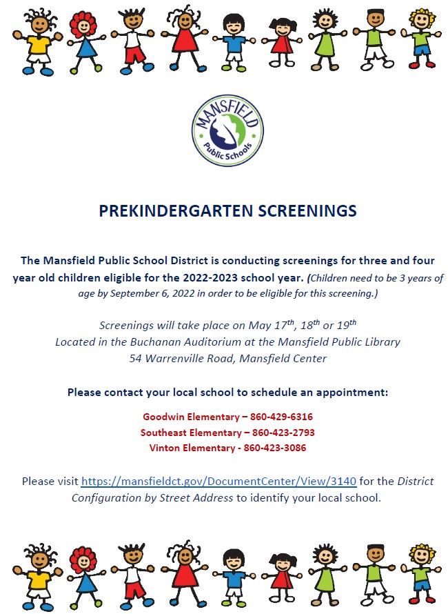 PreK Screenings 2022