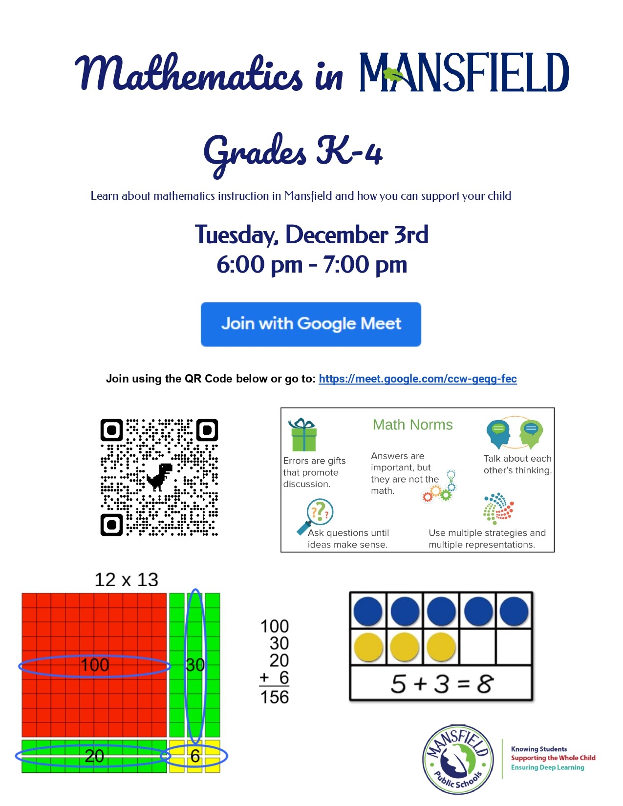 K-4 Mathematics in Mansfield Flyer 12.03.2024