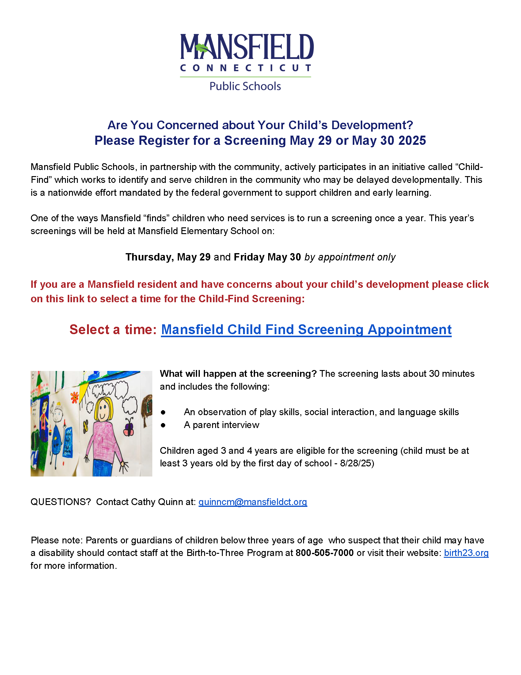 Child Find Flyer 2025