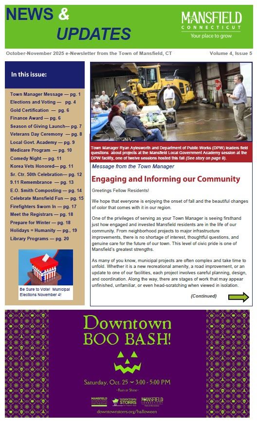 Oct-Nov 2025 e-Newsletter Cover-full