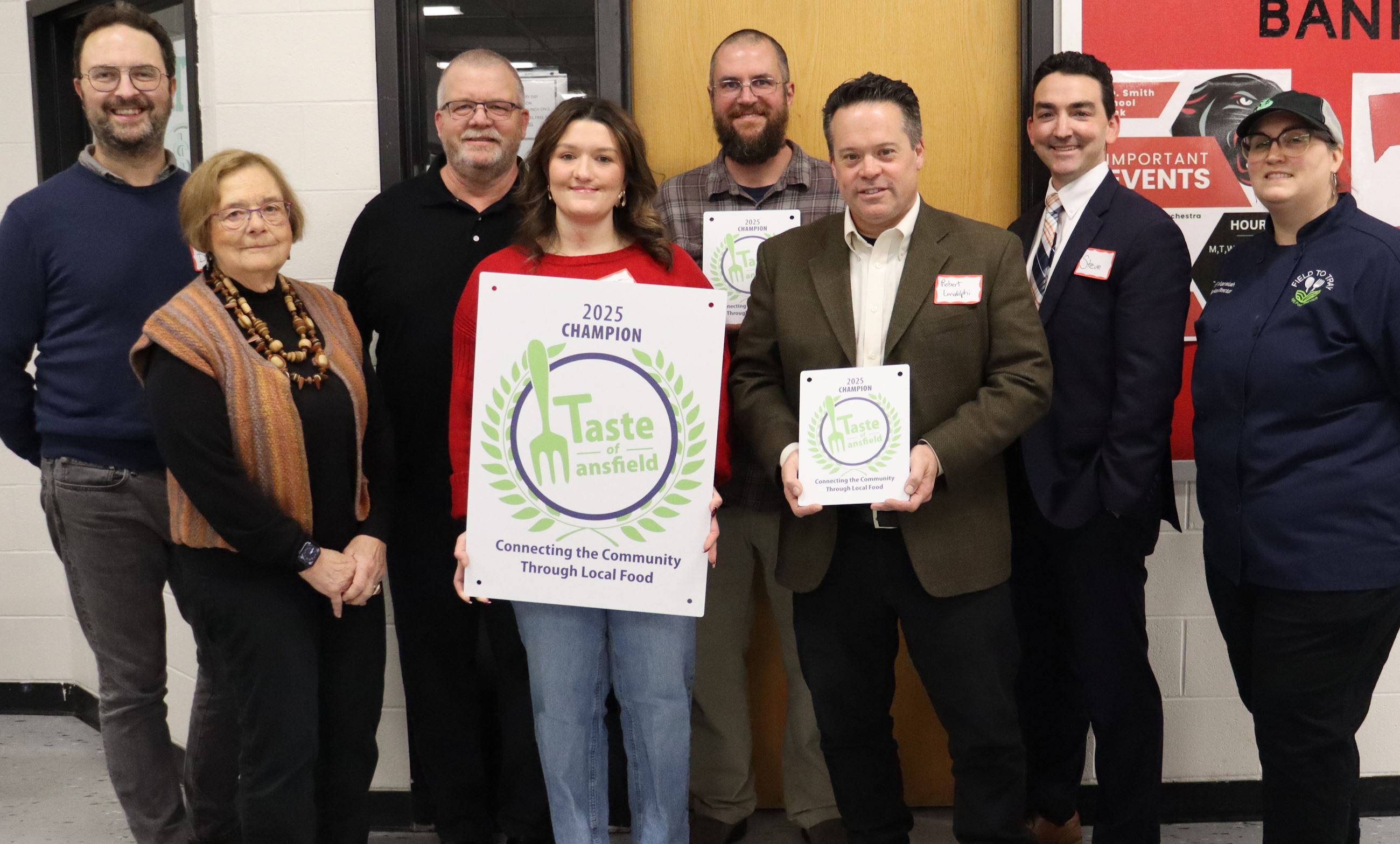 Dinner participants, and Local Food Champions 